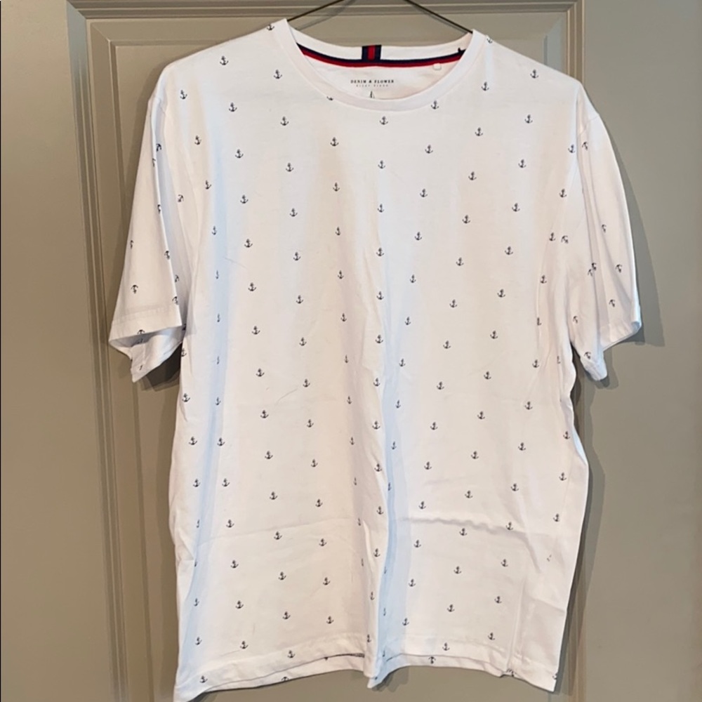 Denim & Flower Anchor shirt